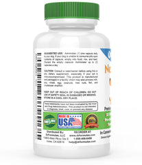 DrFormulas Nexabiotic dosing-in-food image demonstrates simple mixing into pet meals.