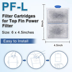 Driamor activated-carbon filter media captures impurities and odors.