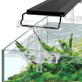Driamor aquarium light riser bracket assembly provides balanced mounting for steady illumination