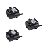 Driew 3W DC USB water pump front view shows compact, durable submersible design