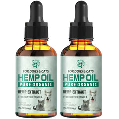Drloton hemp oil bottle and dropper for easy daily calming support.