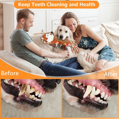 Drmstow dental-friendly toy chew-action supports teeth-cleaning during play