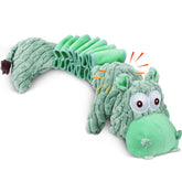 Drmstow large-squeaky-dog-toy-front-view boosts interactive play and squeak-driven engagement.