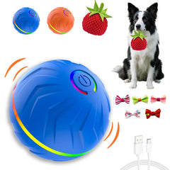 DRVUXBIL motion-sensor-dog-ball activates on touch for engaging indoor play.