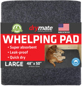 Drymate whelping box liner mat absorbent to keep whelping area clean