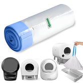 DSPET litter liners packaging shows easy disposal and mess-free maintenance.