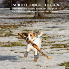 DTYXPET winter-snow paw-protection boots guard paws against ice and cold surfaces.