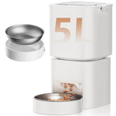 DUDUPET 5L food storage container keeps kibble fresh and ready for portions.