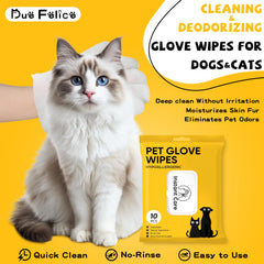 Due Felice glove inside showing thick, durable fabric designed for gentle cleansing.