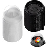 Dukrouk desk pet dome clear-top for transparent display.