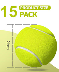 Dukuueie small dog tennis ball with puppy grip for easy chew.