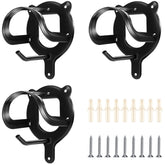 Dunzy 3-counts horse bridle rack bracket keeps reins neat