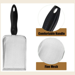 Dunzy fine mesh design sifter in action for efficient sand separation