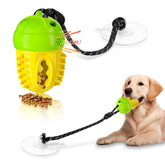 Duocharm interactive suction cup tug toy closeup showing engaging play and strong pull.