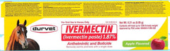 Durvet Ivermectin Paste horse wormer packaging, ready-to-use dosing for a reliable deworming routine