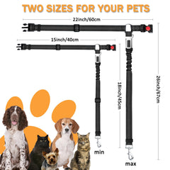 DVEDO adjustable dog harness length 26 inches demonstrated for versatile fit