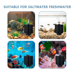 DVHEY sponge filter media pack highlights replaceable sponge and bio ceramics