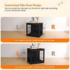 DWANTON adjustable feet shown stabilizing crate on uneven floor.