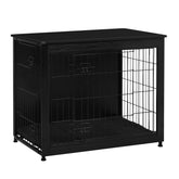 Dwanton dog crate furniture cushion-top-view shows versatile space for decor and pet comfort.