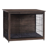 Dwanton dog crate furniture cushion offering cozy comfort for restful naps.