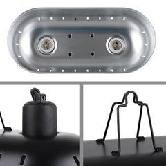 DXOPHIEX UVB dome angle emphasizes basking UVB and UVA options.