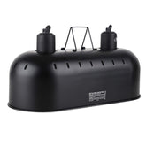 DXOPHIEX 15inch dual-reptile-light-fixture overview for efficient basking