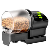 DXOPHIEX automatic fish feeder front view enables hands-free feeding planning.