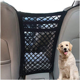 DYKESON pet barrier 3-layer mesh shows durable car organization for pets and kids