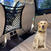 DYKESON pet barrier front-seat safety keeps distraction-free driving