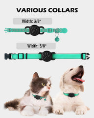 Dynmeow Airtag holder shows 2 cm entry diameter preventing dust and scratches