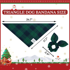 E-Clover St Patrick's Day dog bandana for festive styling and photos.