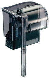 EA Performance Hang-On Filter front view demonstrates compact 10-gallon compatibility
