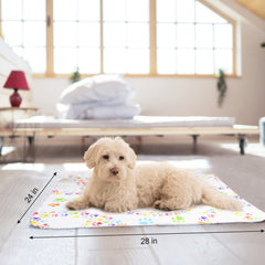 EAGMAK paw-prints blanket grey delivers cozy warmth on chilly evenings.