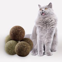 Eaireys catnip ball closeup shows natural play for indoor cats and relief