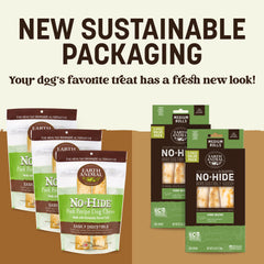 Earth Animal No Hide Chews USA-made with seven ingredients