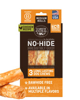 Earth Animal No Hide Chews Rolls chicken pack – long-lasting chew for medium dogs