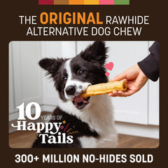 Earth Animal No Hide Chews texture closeup, rawhide-free chew for chewers