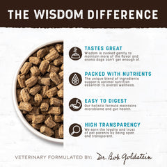 Earth Animal Wisdom air-dried texture closeup shows jerky-like bite with retained moisture.