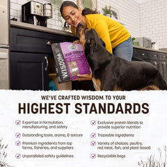 Earth Animal Wisdom turkey recipe appearance highlights moist, jerky-like texture dogs enjoy
