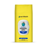 earthbath Dog Grooming Wipes fragrance-free packaging for easy, gentle cleaning of paws and coat.