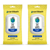 earthbath eye wipes pack open shows easy two-pack grooming for dogs and cats