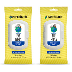 earthbath eye wipes pack open shows easy two-pack grooming for dogs and cats