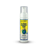 Earthbath fragrance-free no-rinse bottle demonstrating fragrance-free cleansing for sensitive dogs.