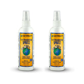 earthbath Vanilla & Almond 3-in-1 Spritz bottle front for refreshing dog odor