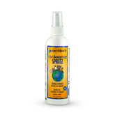 earthbath Vanilla and Almond 3-in-1 spritz bottle front for dog deodorizing and conditioning