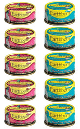 Earthborn Holistic Harbor Harvest can shows grain-free dinner with salmon and whitefish.