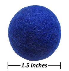 Earthtone Solutions felt ball toy—durable wool for interactive batting and fetch
