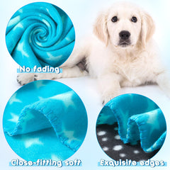 Eccliy soft fleece blanket is lightweight and pet-skin friendly.