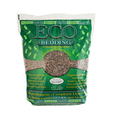 ECO BEDDING cleaner pet home demonstrates a dust-free, absorbent bed setup.