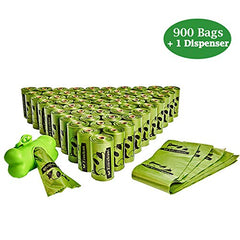 ECO-CLEAN 900-count bags offering reliable, leak-proof pickup on long walks.